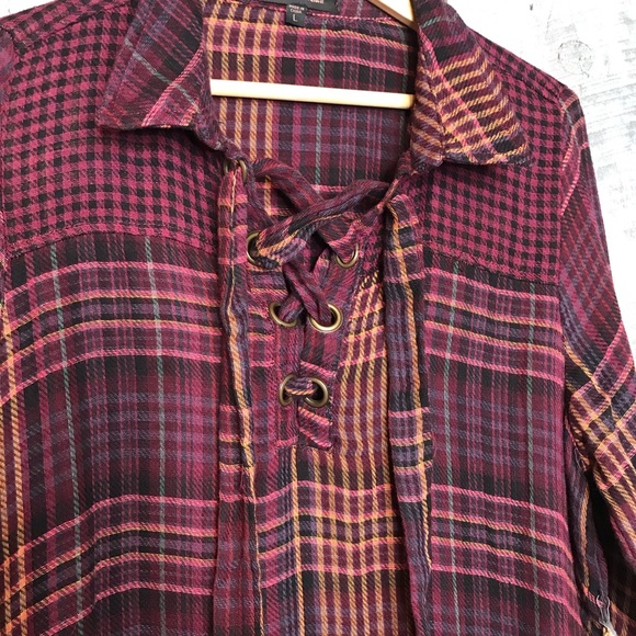 Shyanne Plaid Tunic - Picture 6 of 8
